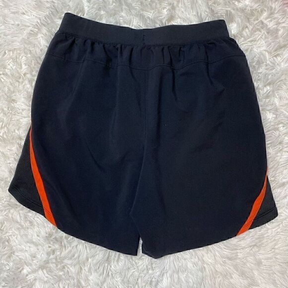 Under Armour Size S Athletic Shorts Fitted Lined Heatgear Black Pockets - Picture 2 of 12